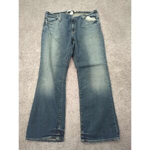 GAP Jeans Womens 18 Blue Faded Low Rise‎ Boot Cut Stretch Classic Casual Y2K